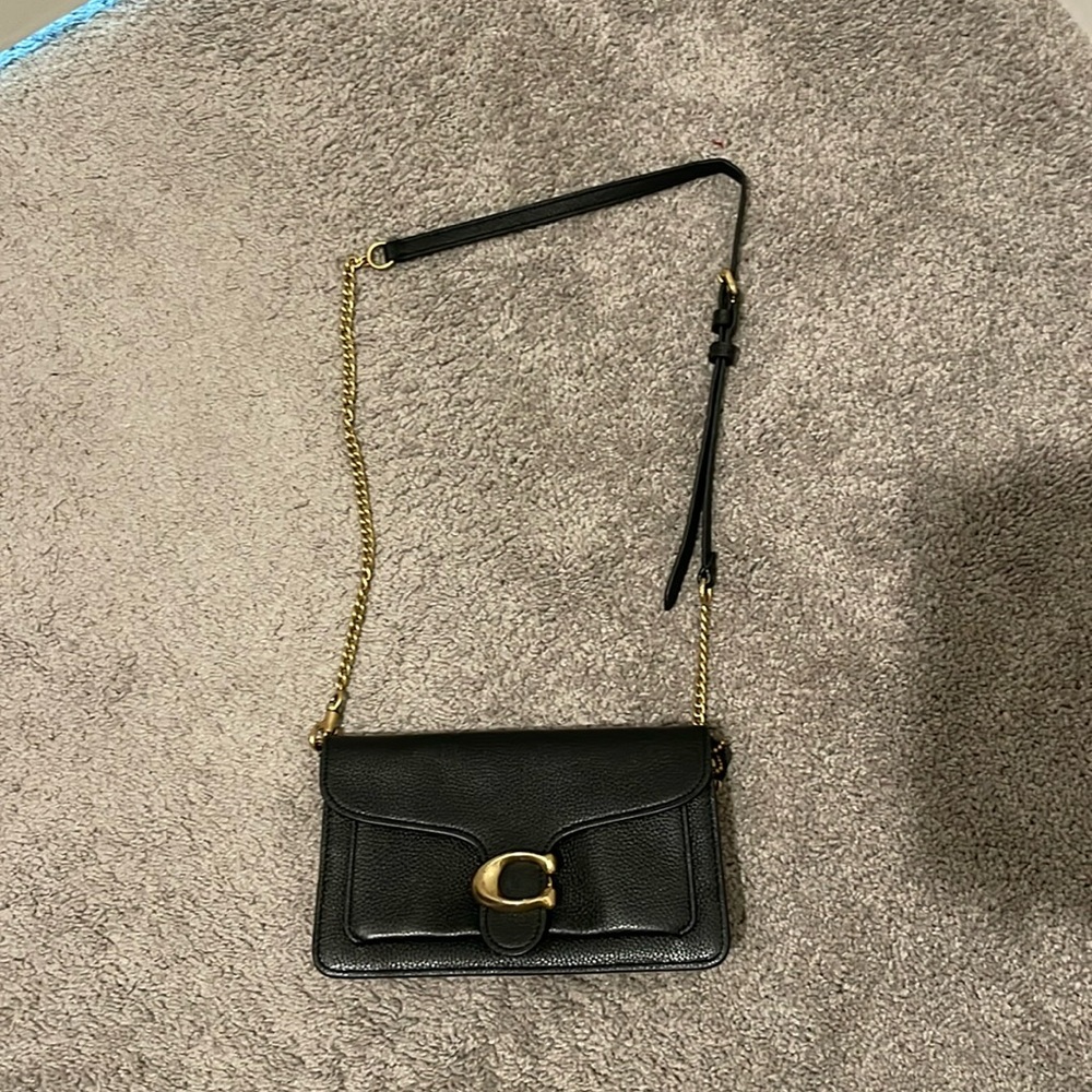 Coach tabby chain purse/clutch